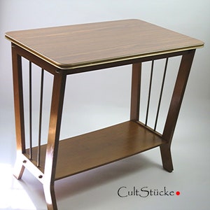 Vintage 50s Beistelltisch bar cart Sideboard Mid Century Rockabilly nostalgisches Wohninterieur