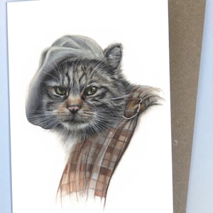 Le chat Wild Outlander (carte de vœux)