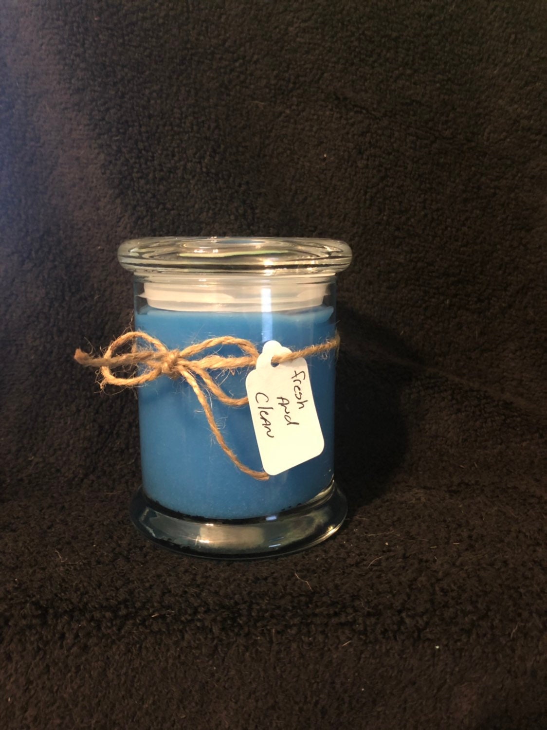 Fresh and Clean scented candle Etsy