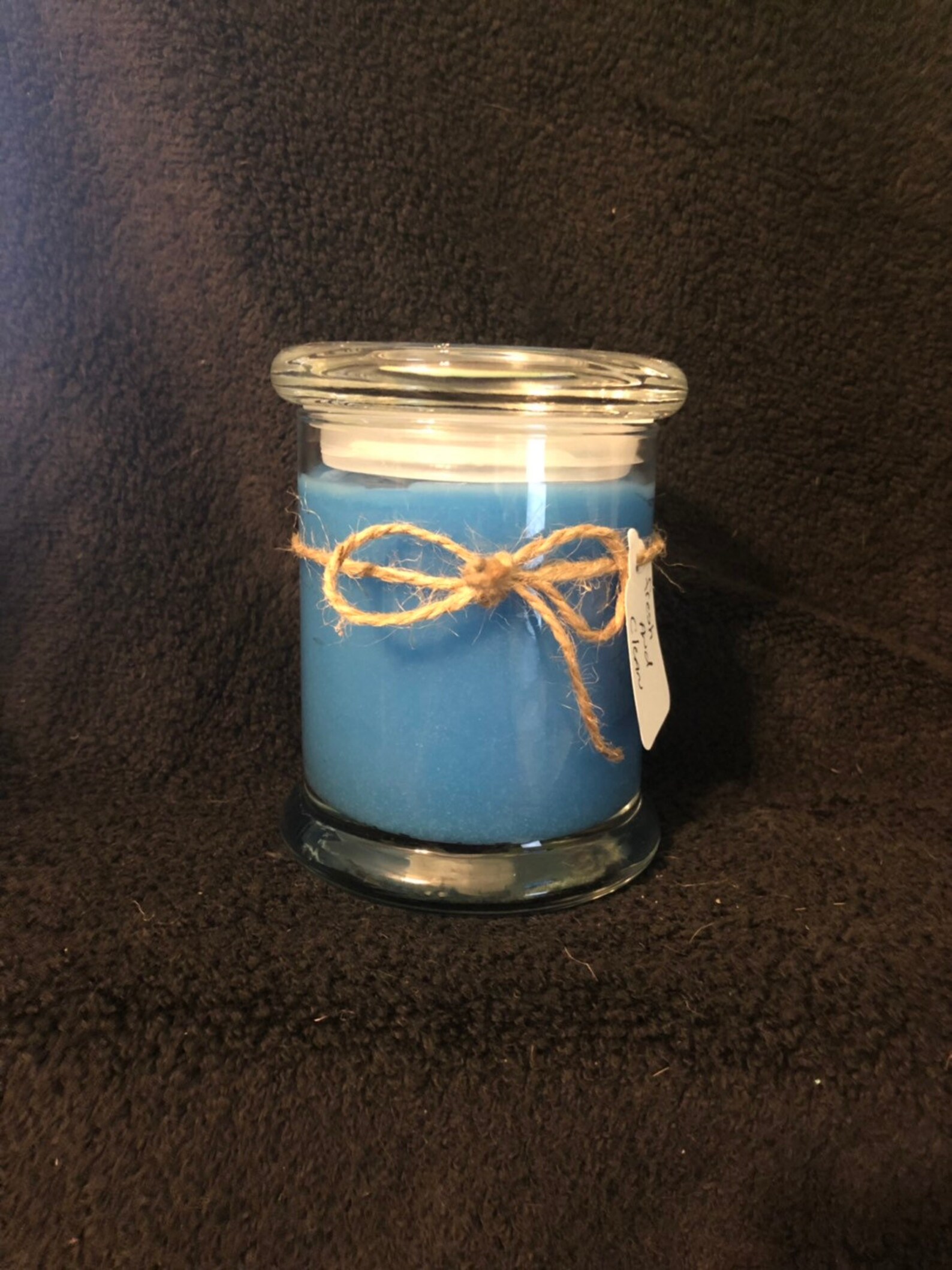 Fresh and Clean scented candle Etsy