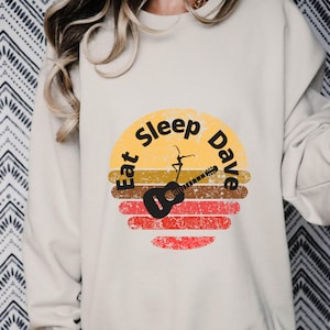 Eat Sleep Dave Sweatshirt, DMB Sweatshirt, Retro Dave Matthews Sweatshirt, Dave Matthews Fan Gift, DMB Fan Graphic Sweatshirt