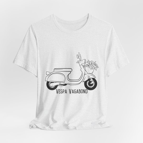 Vespa Vagabond tee, Vespa t-shirt