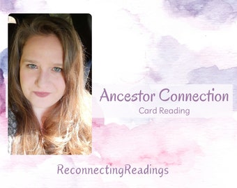 Ancestor Guidance Recorded Video Tarot Reading, Ancestor Channeled Intuitive Reading