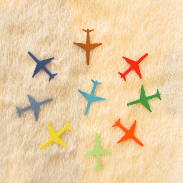 Airplane Confetti