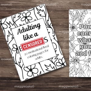 Printable Coloring Sheets for adults, Swear Coloring Pages, Adult Coloring Pages printable, Swear Word Coloring Page, Funny Coloring Pages