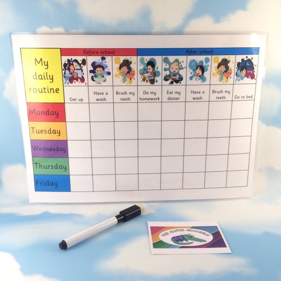 Reusable Chore Charts