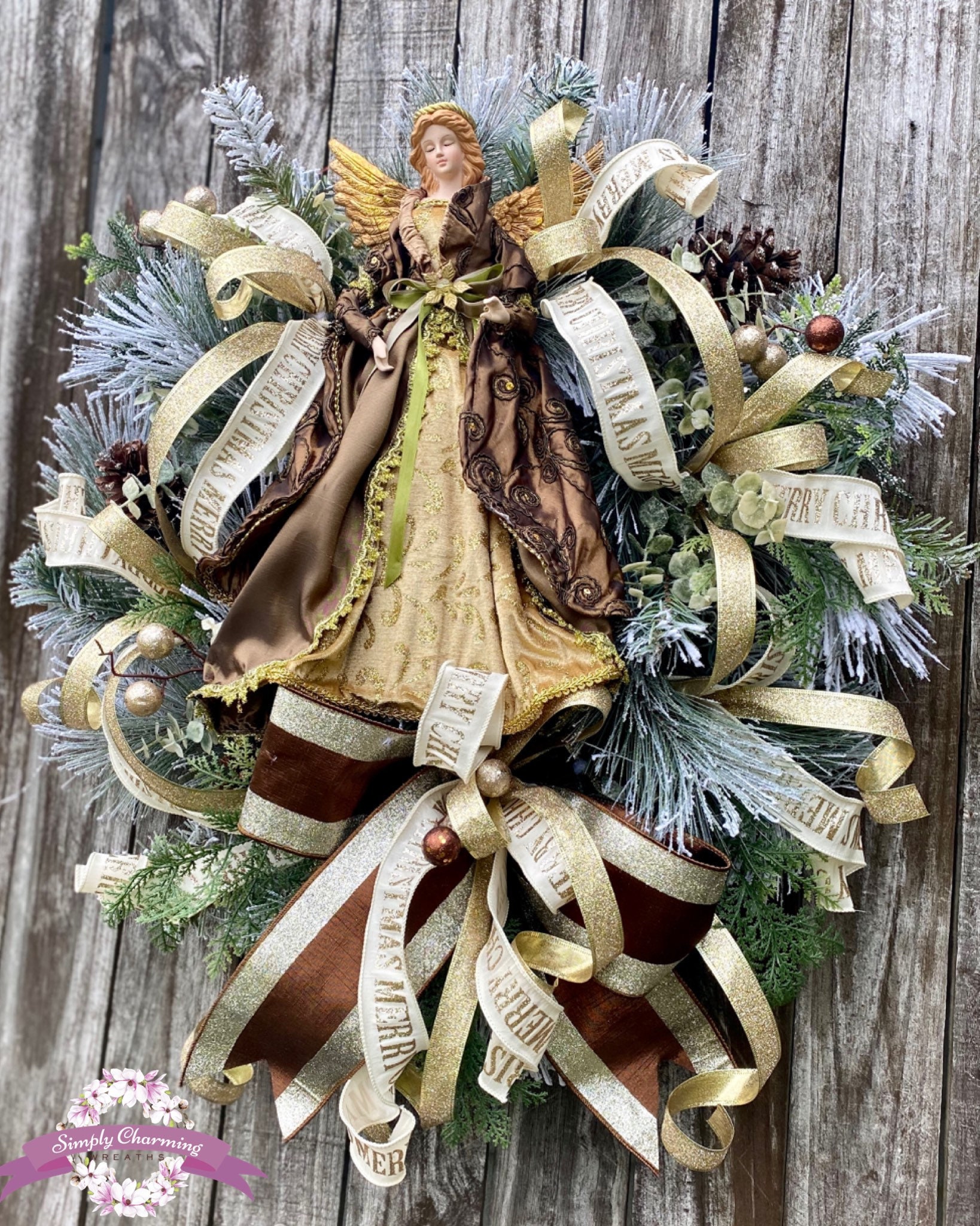 Christmas Angel Wreath 