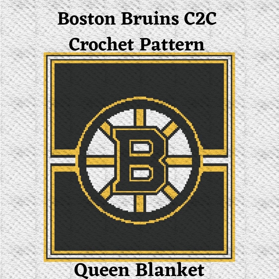 Bruins Centennial Pattern Black Lanyard
