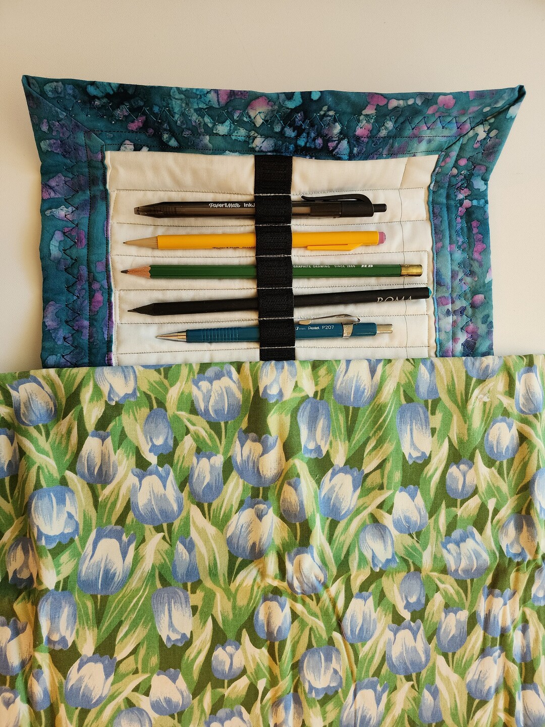 Inktense Pencil Case Writing Implement Case Sewing Pattern Etsy