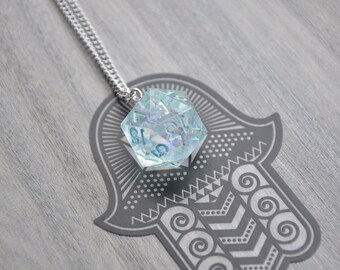 Tabletop RPG D20 Necklace
