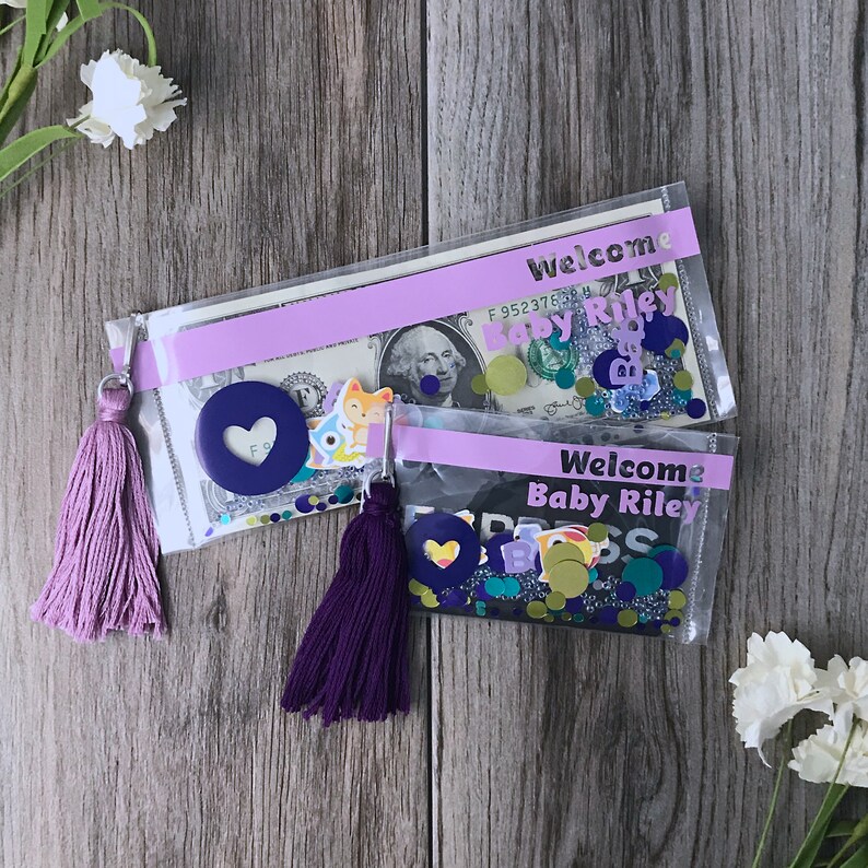 Baby Shower Card Money Holder Baby Shower Gift Card Holder Etsy