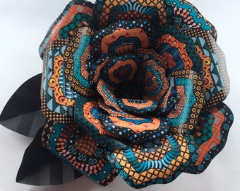 DIY Large Paper Flower Coloring Kit: Dorm Decor Craft (18x18 inches)