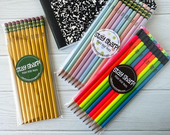 Personalized Pencils Pack for Easter Baskets