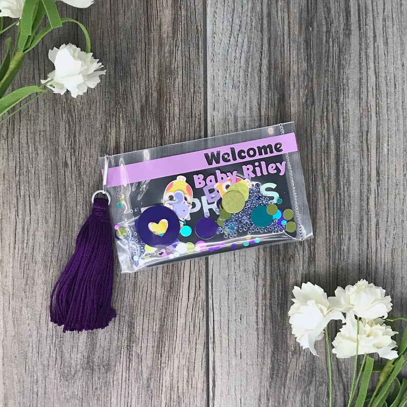 Baby Shower Gift Card Holder Baby Shower Card Money Holder Gender Neutral Woodland Personalized Baby Gift Shaker Card Money Holder