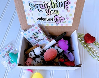 Squish Valentine Kit for Classroom