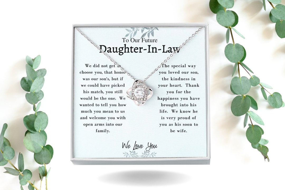 To Our Future Daughter in Law on Wedding Day, Bride Gift From Mother in ...