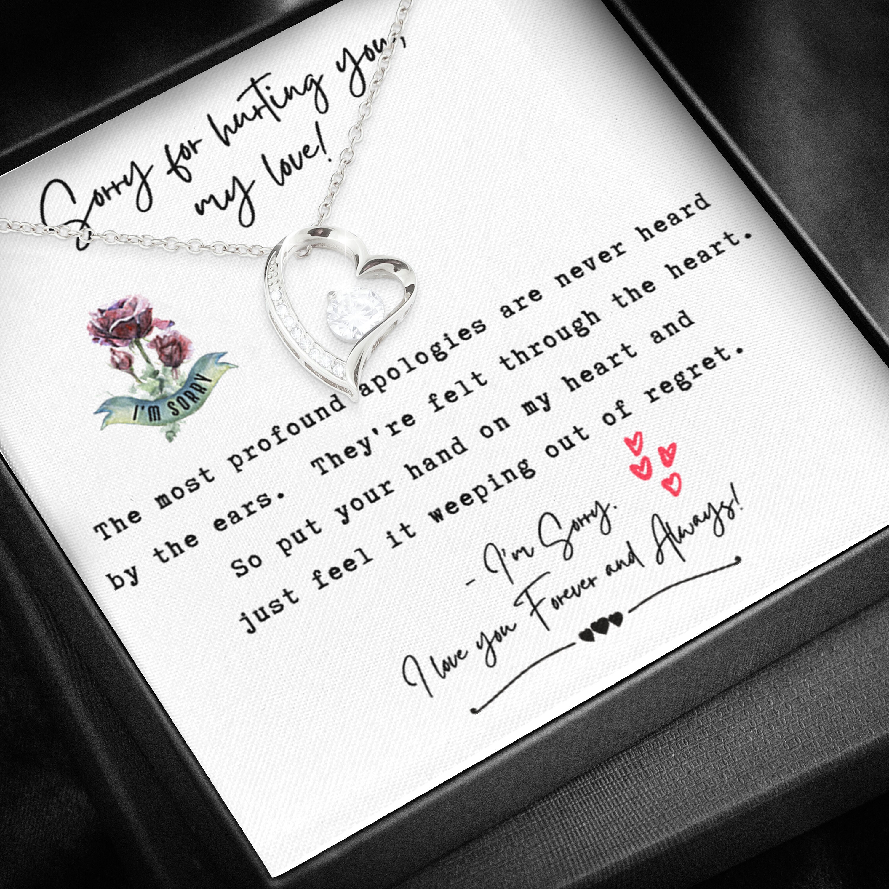 Sorry To Wife Card Etsy