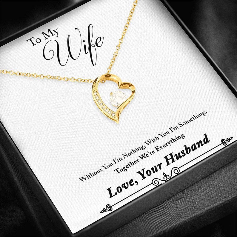 Birthday Gift For Wife Anniversary Gift For Wife Gift For Wife Necklace Romantic Gifts Her To My Wife Necklace Anniversary Gift Ideas