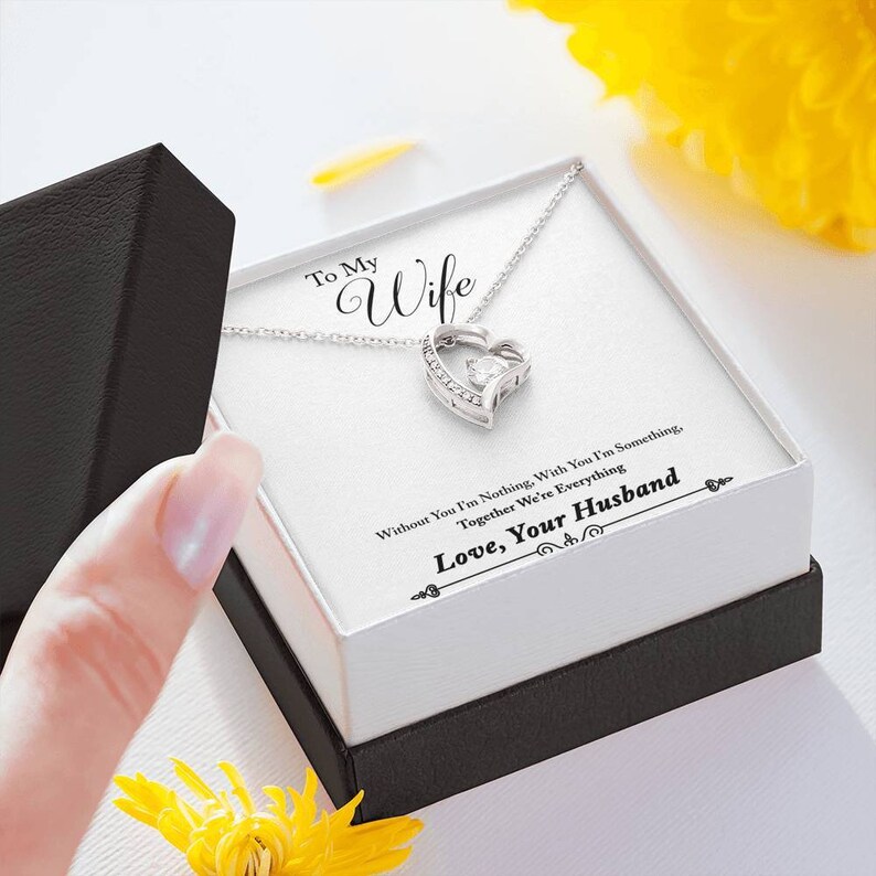 Birthday Gift For Wife Anniversary Gift For Wife Gift For Wife Necklace Romantic Gifts Her To My Wife Necklace Anniversary Gift Ideas