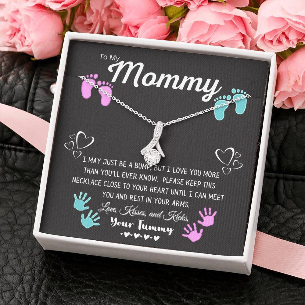 Buy To My Mommy From Bump Necklace Mommy Gift From Unborn Baby