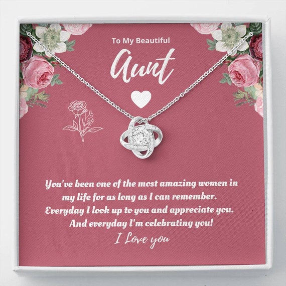 Aunt-Niece Double Heart Necklace, You Had My Heart From The Day We Met |  DoodleBeads