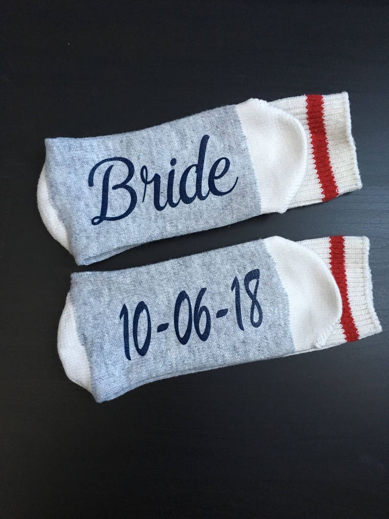 Bridesmaid Gifts Bride Socks Bridal Party Proposal Gift Etsy