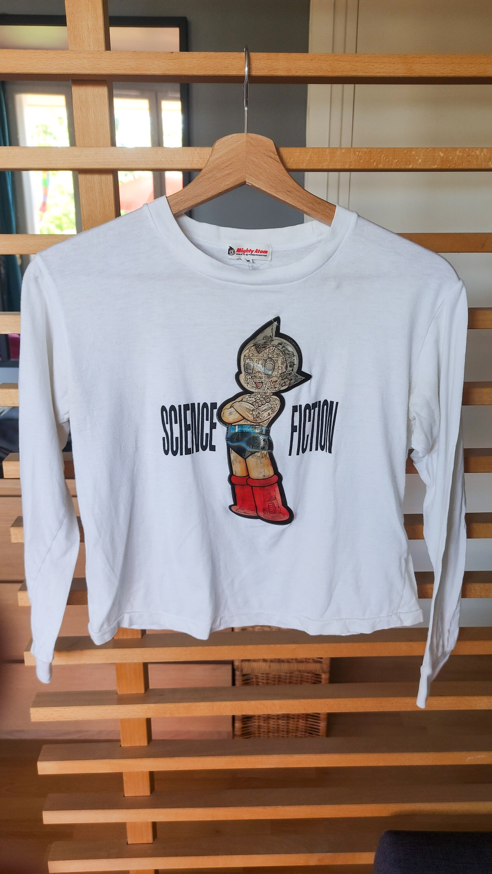 Evintage Astro Boy Mighty Atom 3D Hologram Tezuka Productions T-shirt Tee  Shirt Unique Streetwear