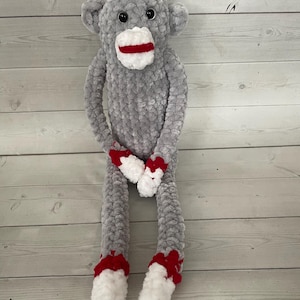 monkey, grey monkey, stuff monkey, animal monkey, small stuffy, small monkey, kids gift, kids birthday gift, kids stuffed animal, kid monkey