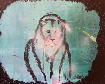 Puma On canvas | Home decor | cougar { mountain lion