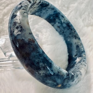 Blue Ocean Jasper Bangle (61mm)