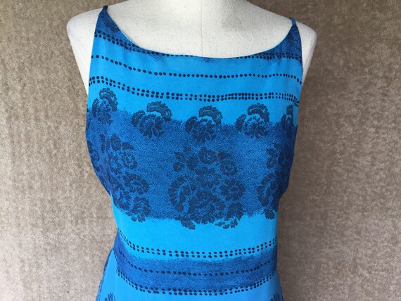 blue dress for baby girl 90's City Triangles Blue Sparkly Dress - Tagged Small main image 1