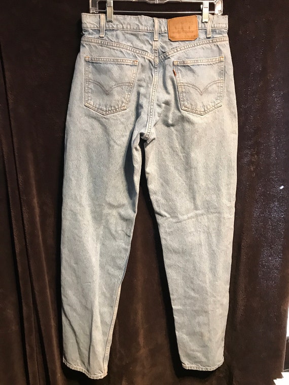 Levis orange tab vintage 550 jeans relaxed fit li… - image 4