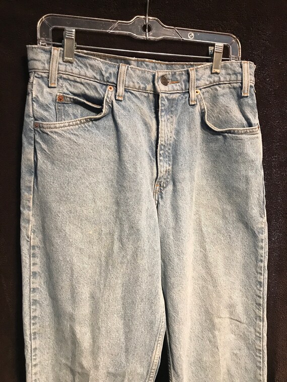 Levis orange tab vintage 550 jeans relaxed fit li… - image 2