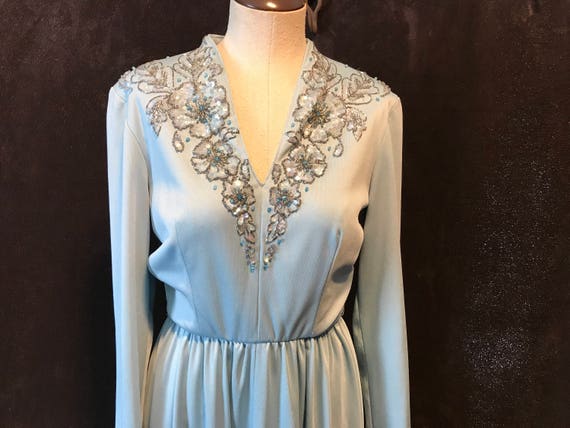 1970s Lilli Diamond California Dress