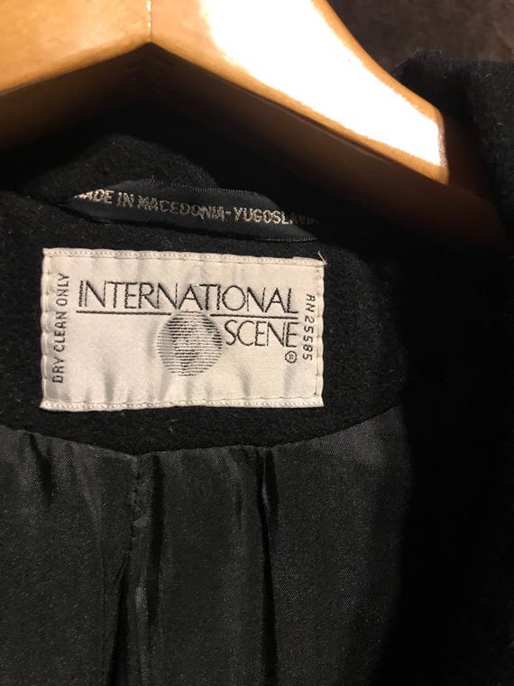 International scene wool coat deals
