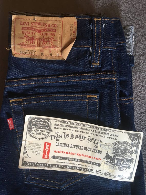 Vintage levis deadstock straight leg red tabs jeans s… - Gem
