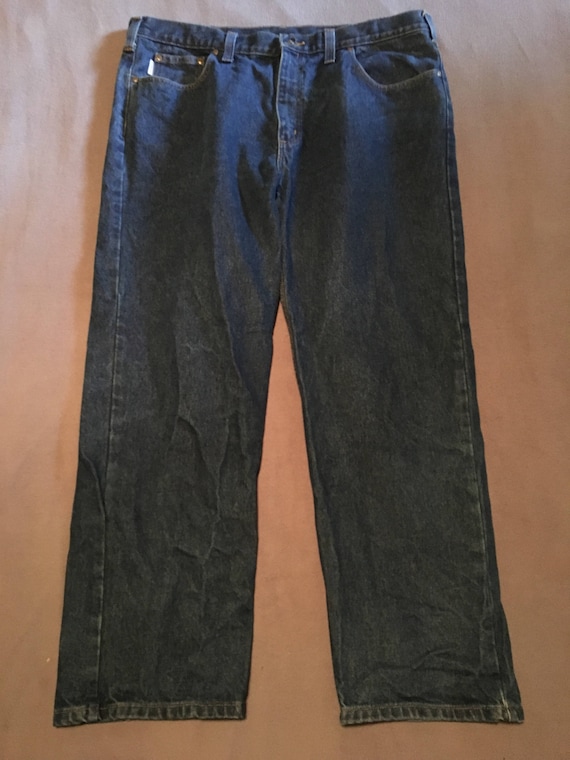 Mens vintage carhartt jeans size 40x30 dark wash