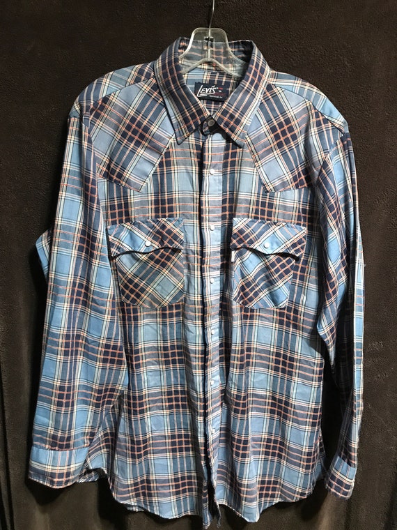 levi's snap button shirts
