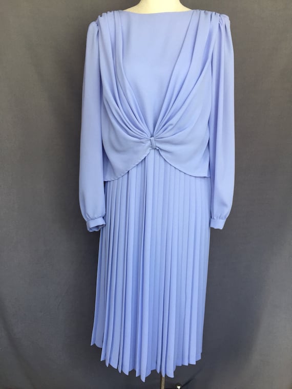 Vintage 1970s JCPenney Blouson Dress