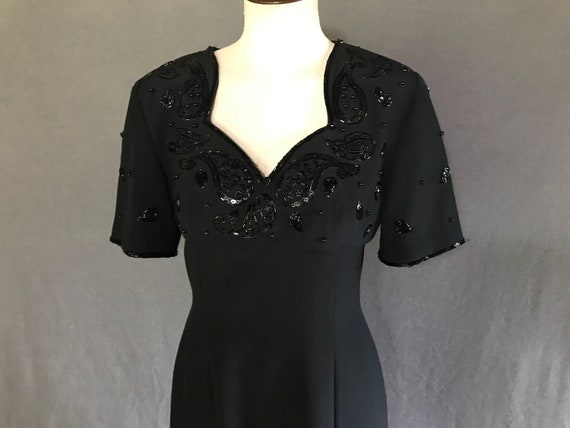 morgan evening dresses Morgan & Co 19064 Long Formal Floral Sequin Evening Prom Dress