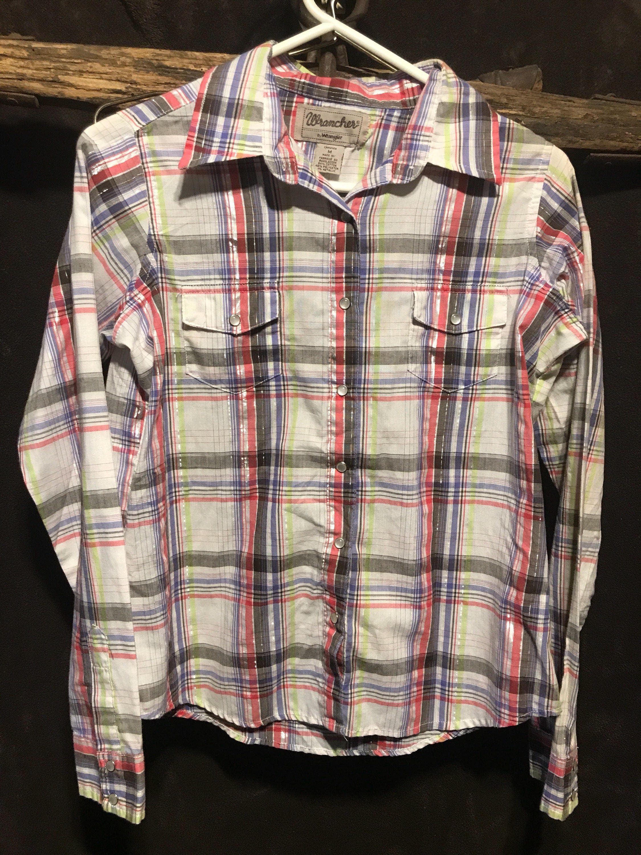 Wrangler Wrancher Ladies Western Snap 