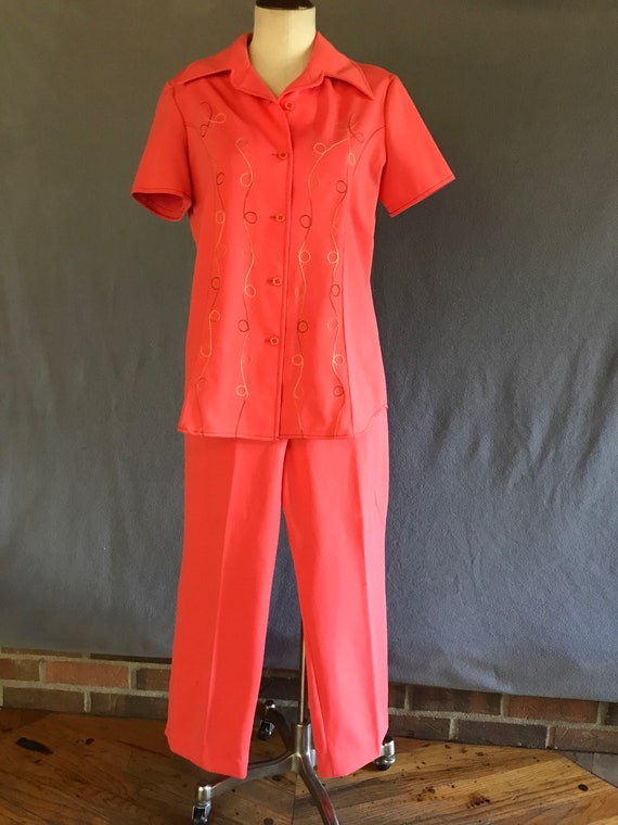 Vintage 1970s Puritan Forever Young Pants Suit - image 2