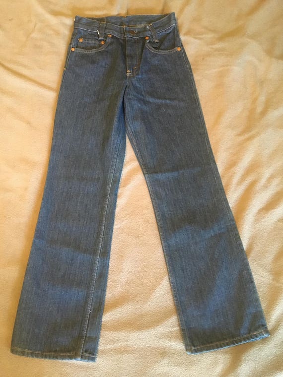 Levis 717-0914 dark wash straight leg deadstock v… - image 4