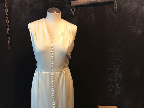 Vintage 1970s Nat Kaplan Couture Dress