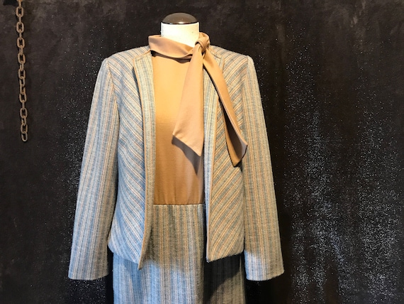 Vintahe 1960s Henry Lee Dress and Blazer - image 1