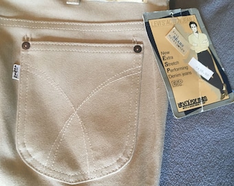 Vintage Levis Action Jeans, Khaki Trousers 42x34 (New Old Stock)