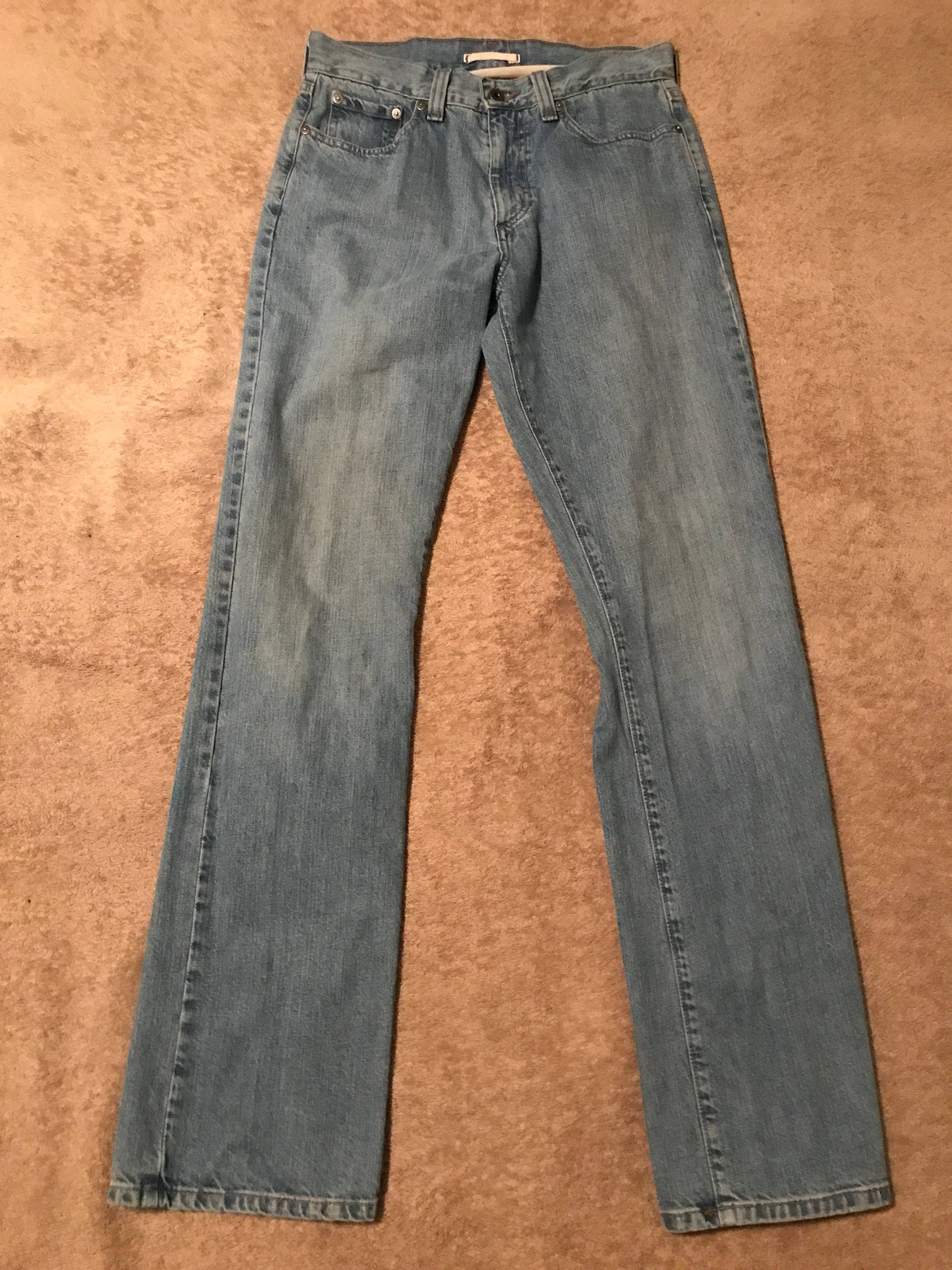 Ll Bean Standard Fit Jeans Size 30x34 