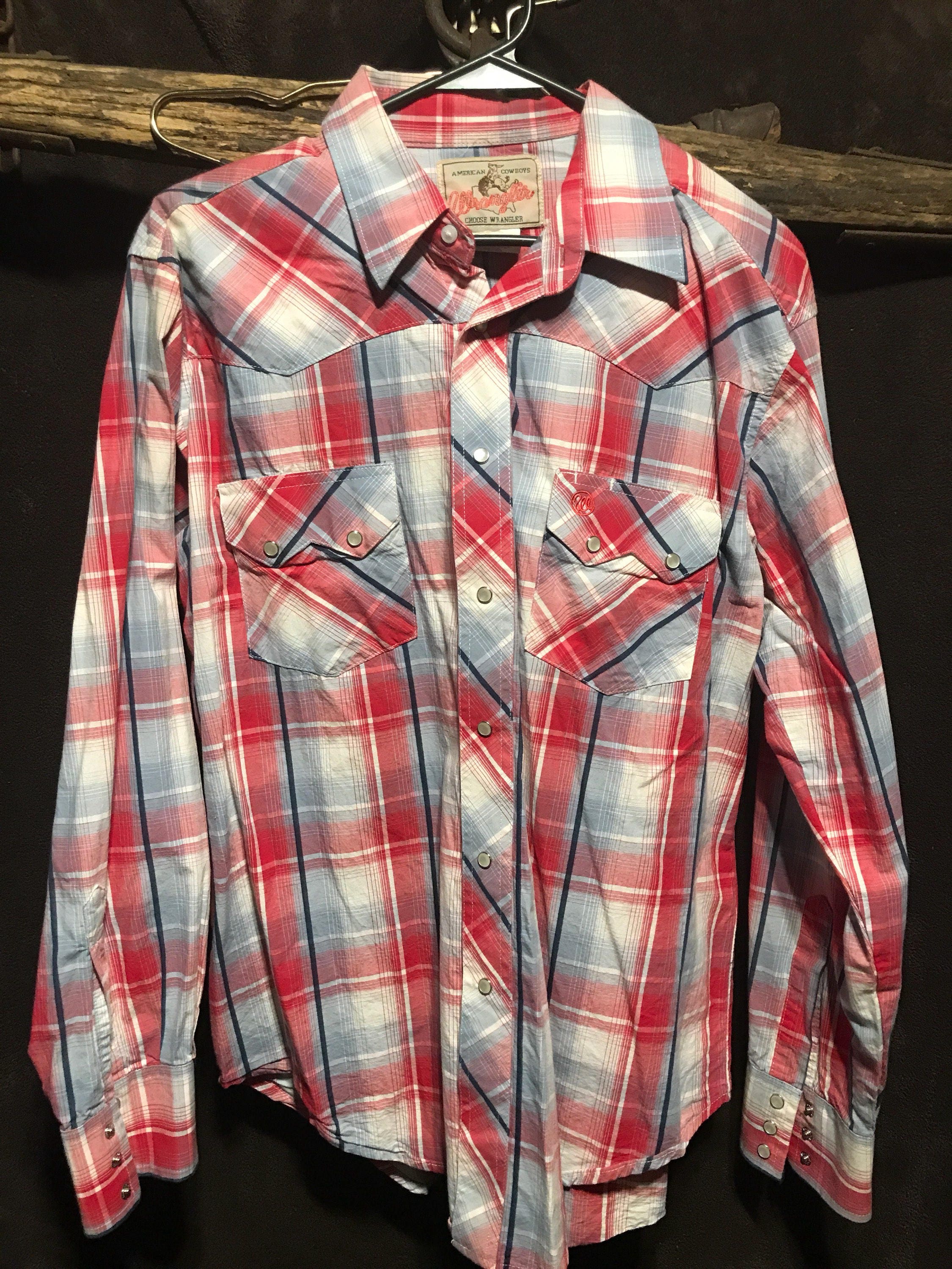 Top 37+ imagen wrangler wrancher shirt