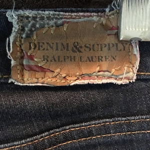 Ralph Lauren Denim and supply 27 dark wash skinny jeans