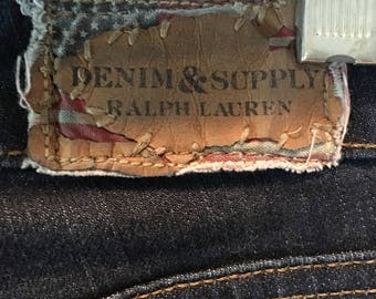 Ralph Lauren Denim Supply DS Prospect Slim Distressed